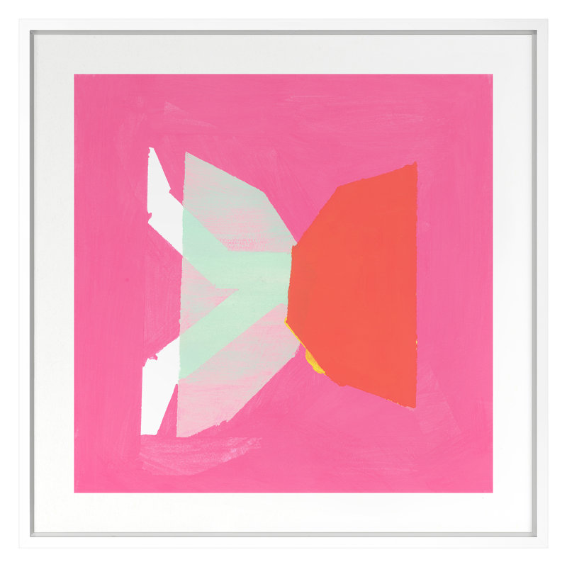 «Electric Electric» encadré sur papier par Liz Rundorff Smith, reproduction