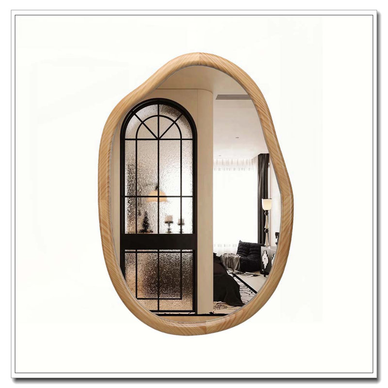 Miroir mural irrégulier décoratif