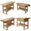 Établi en bois pour atelier et maison