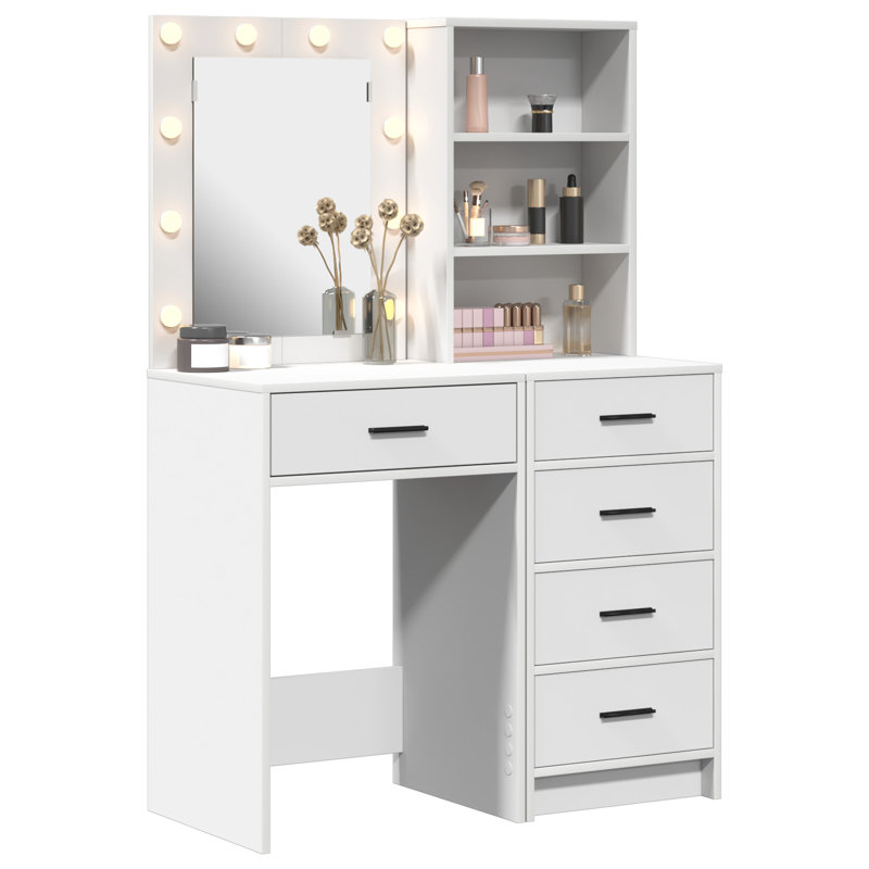 50cm Sideboard, White