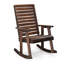 Chaise berçante en bois de sapin-911955618