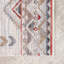 Tapis ivoire à motif géométrique-171197386