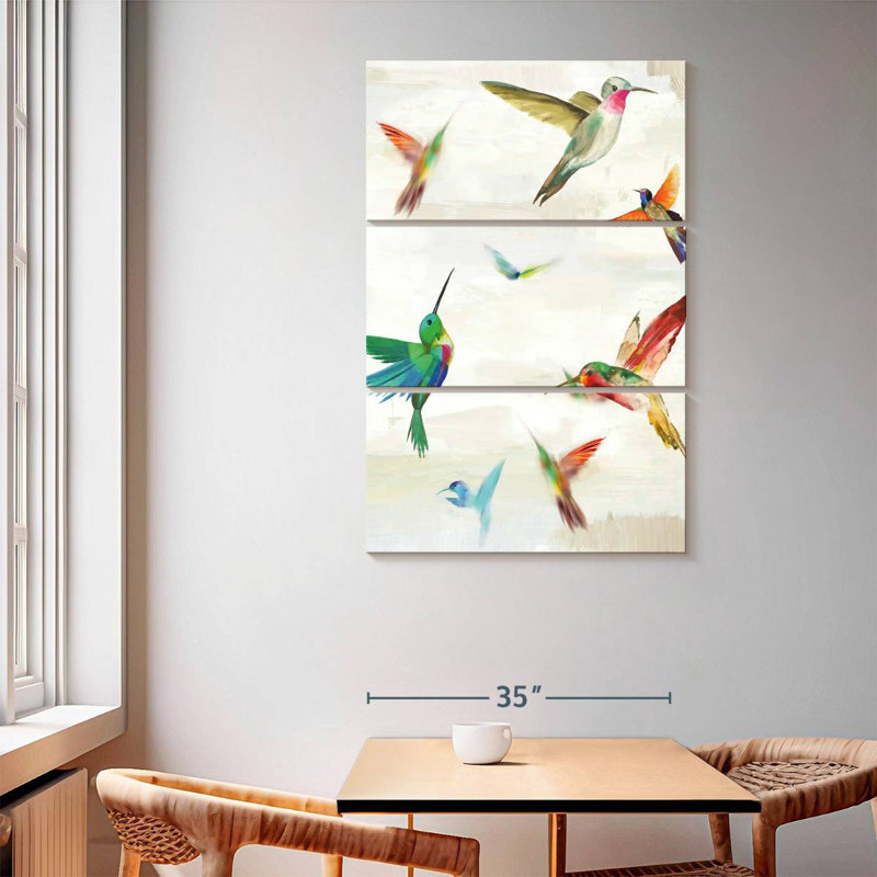 Brampt Humming I, 65" H x 42" W