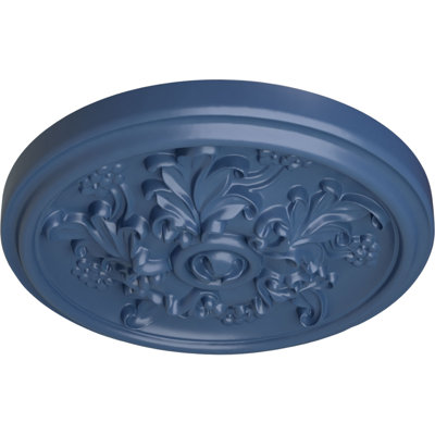 Médaillon de plafond Endurathane Katheryn, DO 14 1/2 po x P 2 3/4 po (convient aux auvents jusqu'à 2 1/8 po)