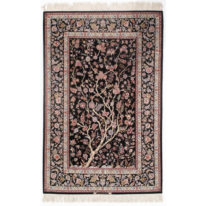 Persian Isfahan One-of-a-Kind 4'11" X 7'6" Area Rug