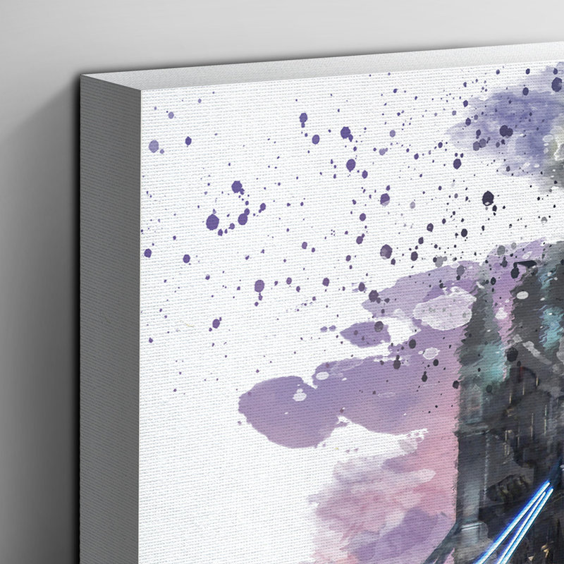 London City Tower Bridge - Wall Art, 50cm H x 76cm W, Wrapped Canvas