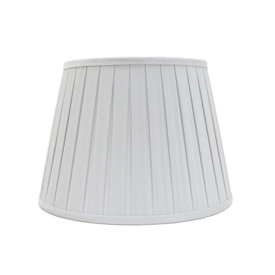 Faux Silk Empire Lamp Shade (Spider) in Ivory