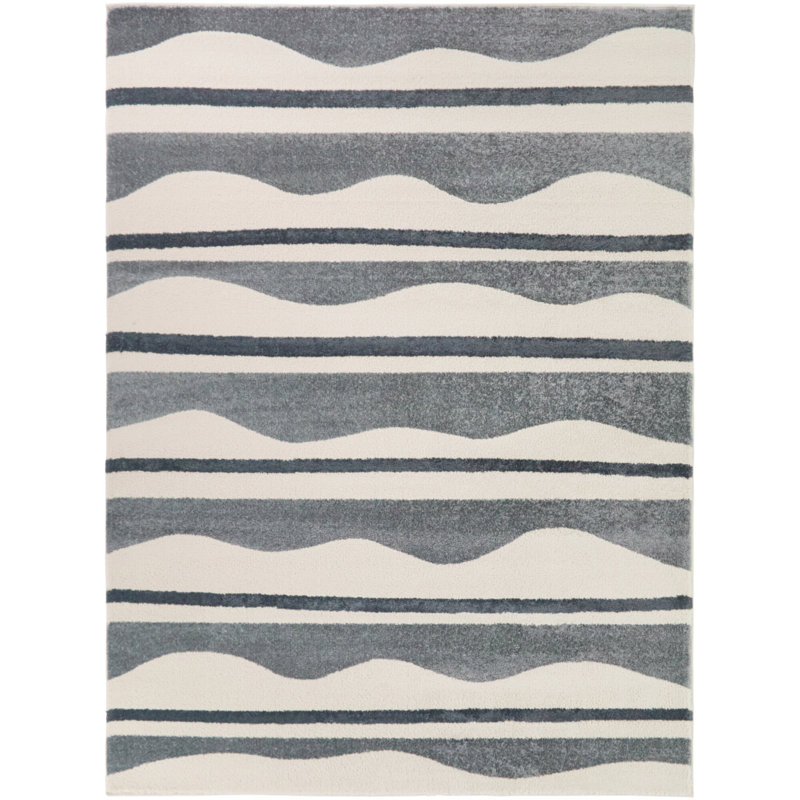 Tapis bleu Osvaldo, 7 pi 10 po x 10 pi