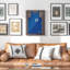 Boîte de présentation murale en acrylique 24 po x 32 po HOMcom-469808497-469808499