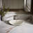 Iron Plains Metal Oval Vessel Bathroom Sink with Overflow-13616702