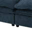 Ustyle 4 avec coussins double couche et rangement soigné - caractéristique organisée bleu foncé-283133982