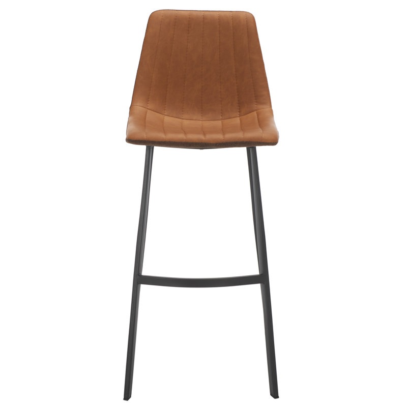 Tabouret 30 ", Cognac