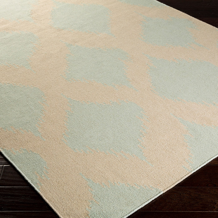 Glasco Wool Geometric Indoor Rug, Rectangle 3'6" x 5'6"