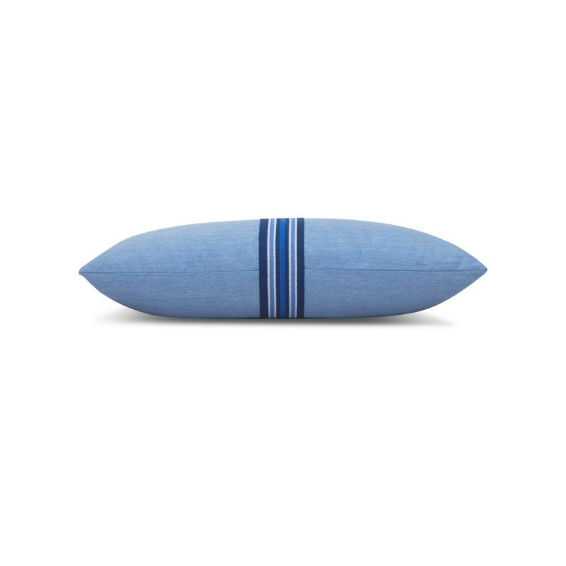 Ocean Banded Rectangular Performance Pillow Cover & Insert
