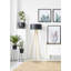 Tapis unique en laine noué à la main gris nouvel âge 3 pi 2 po x 5 pi 2 po Lerman