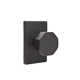 Emtek Passage Knobset w/ Modern Rectangular Rosette and Octagon Knob