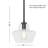 Carlissa 1-Light 9.75” Wide Pendant-109594290