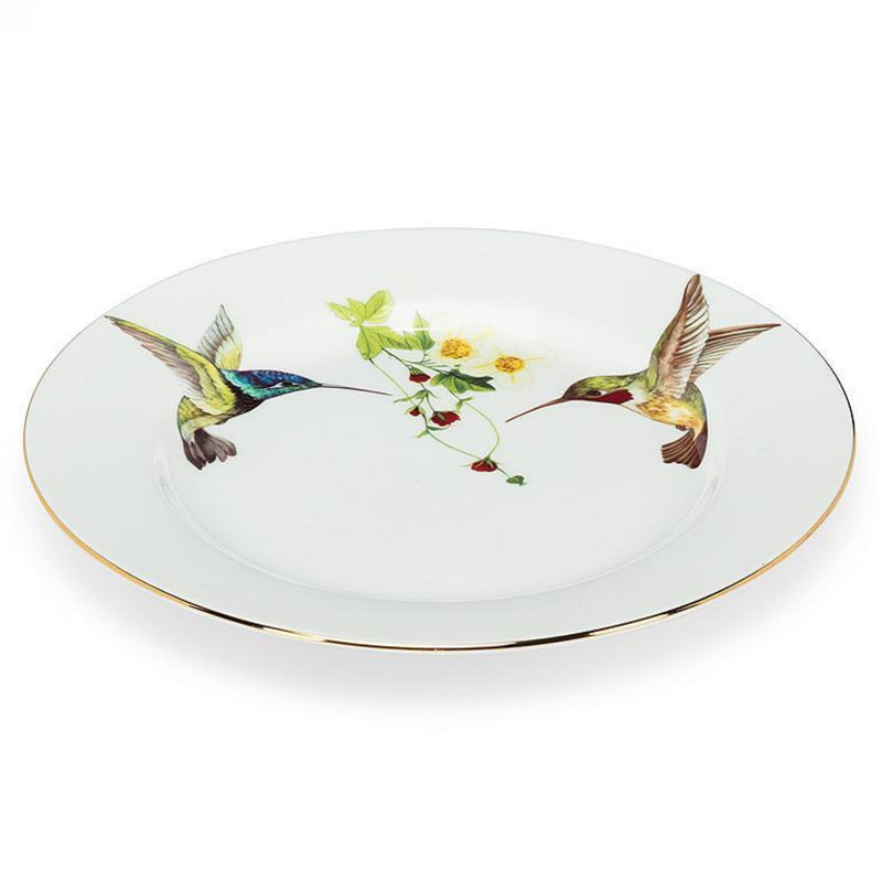 Assiette colibri