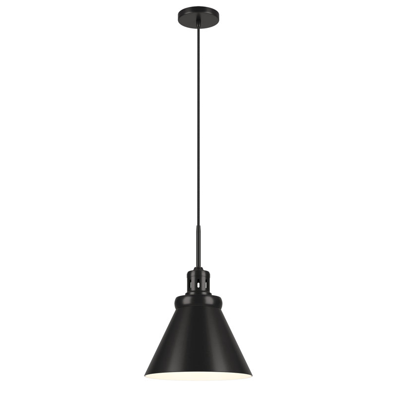 Zeno 1 - Light Single Pendant, Blackened Bronze, Blackened Bronze