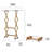 651 Felix Cherry Closable and Extendable Coat Rack-116008874