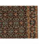 Tapis bleu / orange / brun noué à la main de haute qualité