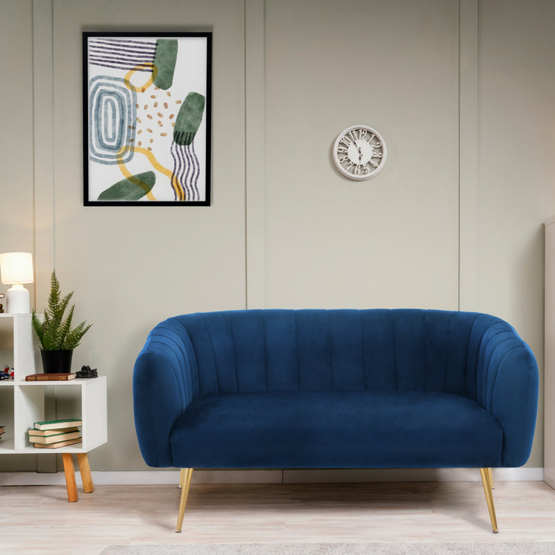 Overshores 2 Seater Velvet Sofa