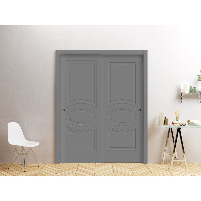 Portes de placard à panneaux, 60 po x 80 po