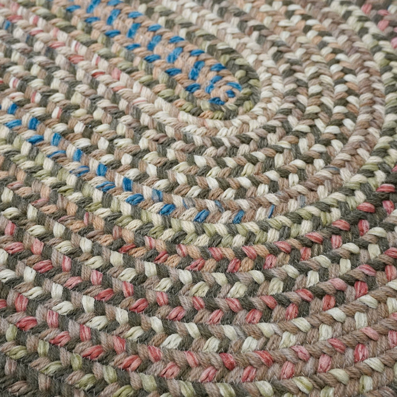 Tapis réversible New England Braid, Ovale 7 pi x 9 pi