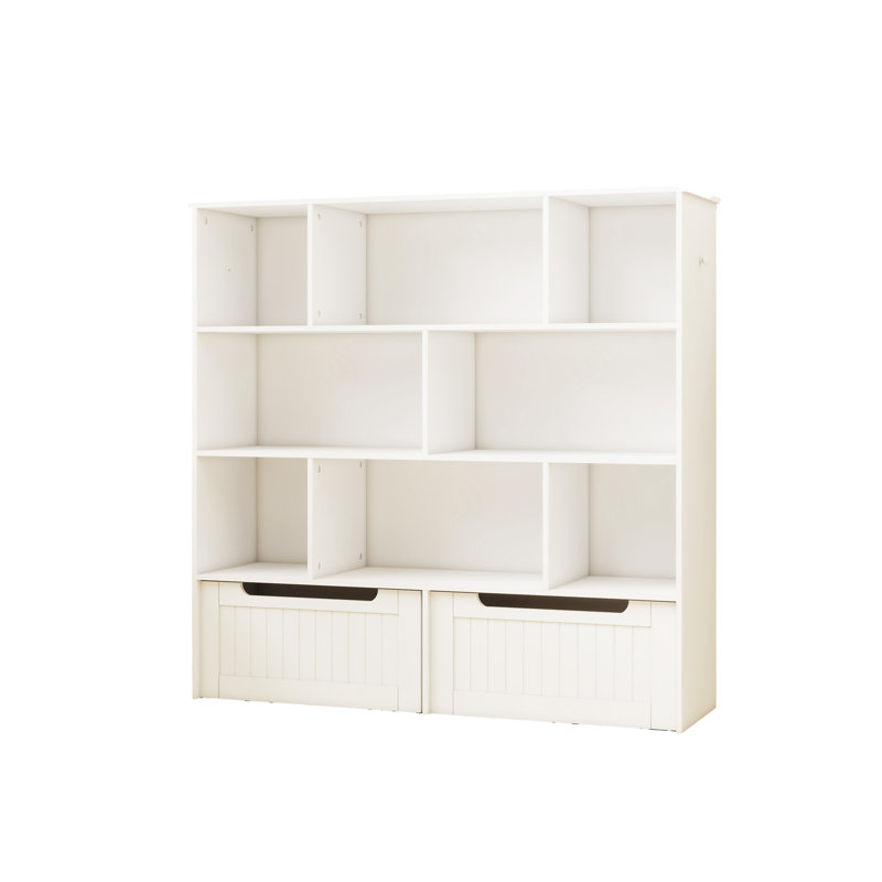 Rangement pour jouets avec 2 tiroirs mobiles