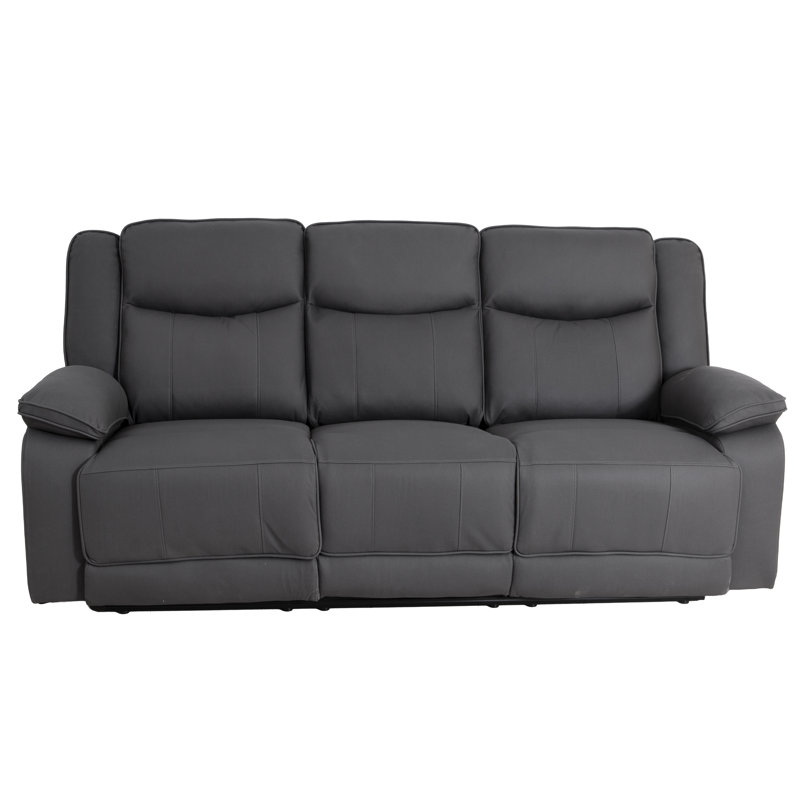 Maplewood Milan Manual Recliner Armchair - Mocha, 102" H x 214" W x 95" D, Does Not Apply, Manual