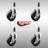 Rubber Casters
