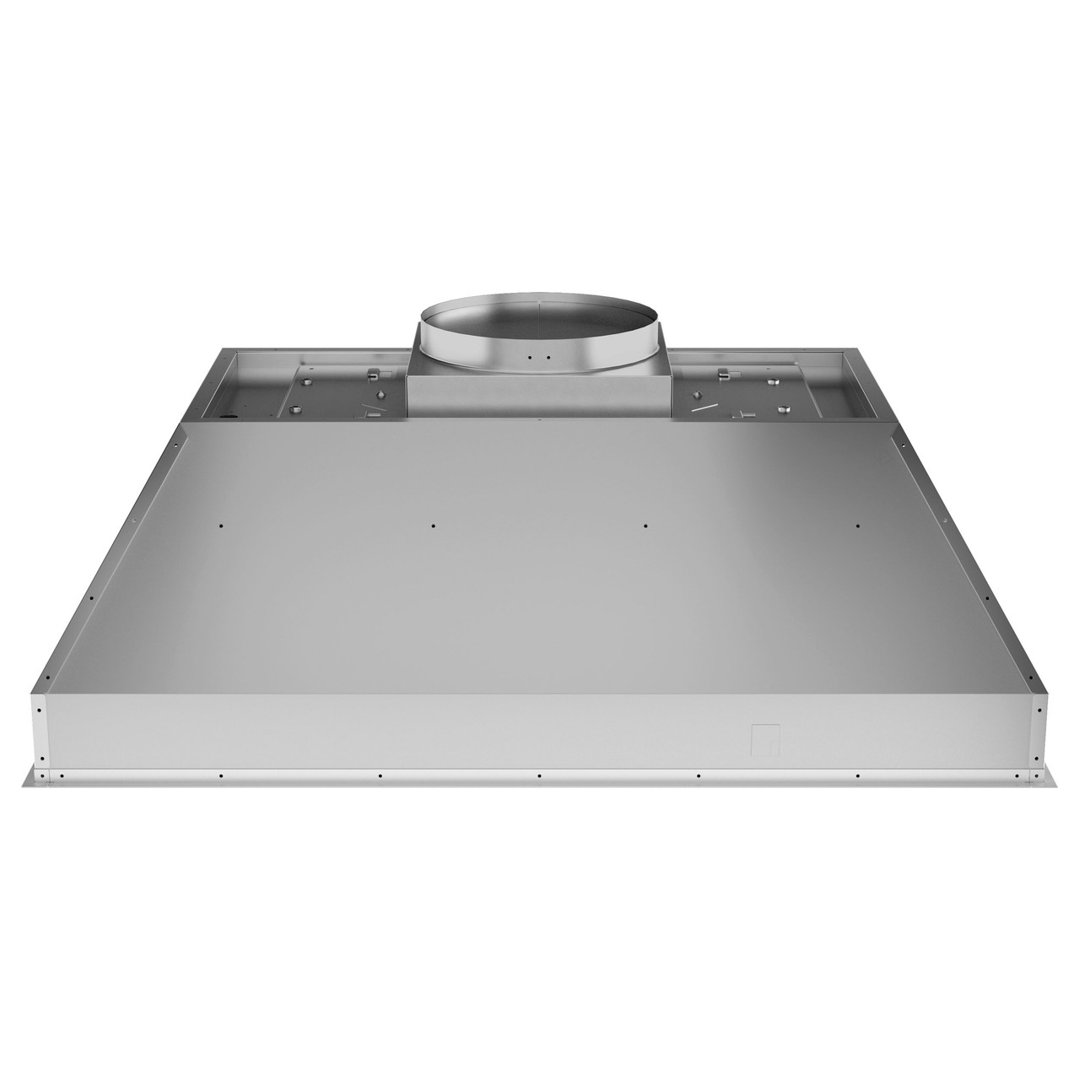 39.75" 1220 CFM Convertible Insert Range Hood in Stainless Steel with Nightlight Wi-Fi Remote Control Included GE Profile™