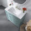 Meuble-lavabo sur pied 36 po avec lavabo en céramique-101120346