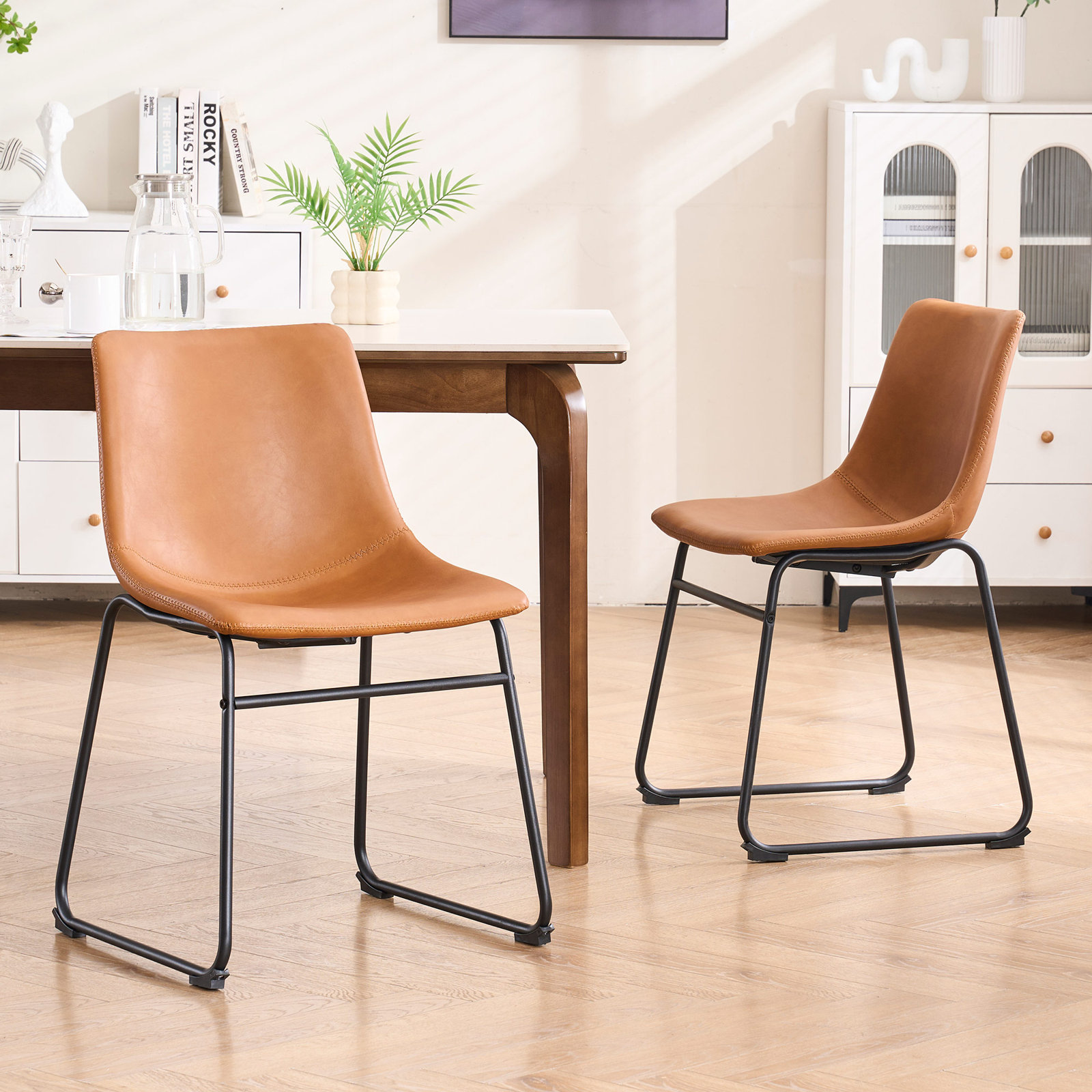 Anke Dining Chair, Brown