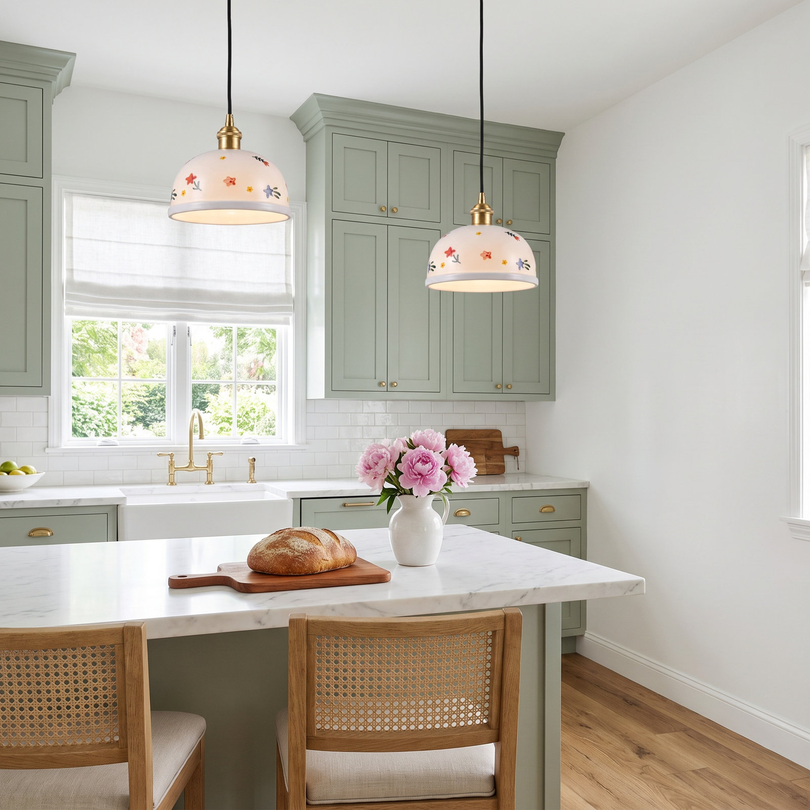 1 - Light White Pendant