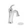 Elm Single Handle Bathroom Faucet with Push Pop Drain