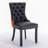 PU and Velvet Upholstered Dining Chair-622743599