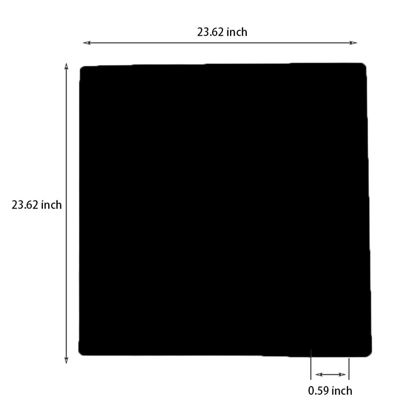 FXSGER 59.99cm W x 59.99cm D Patio Heater Cover