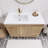 41.73228'' Single Bathroom Vanity with Acrylic Top-70182630