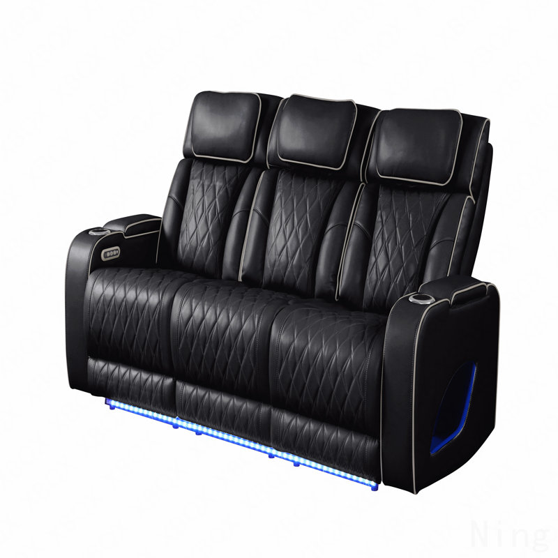 Canapé inclinable Fortuner, Noir