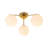 Murtie Sputnik Orb Glass Semi Flush Mount