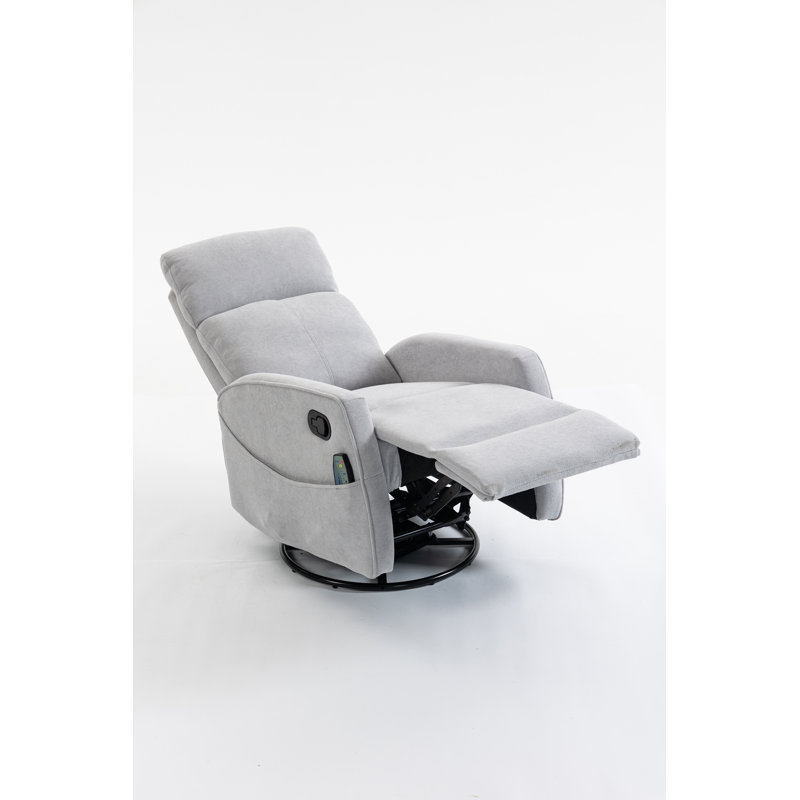 Fauteuil court en peluche, Grey Velvet, Grey