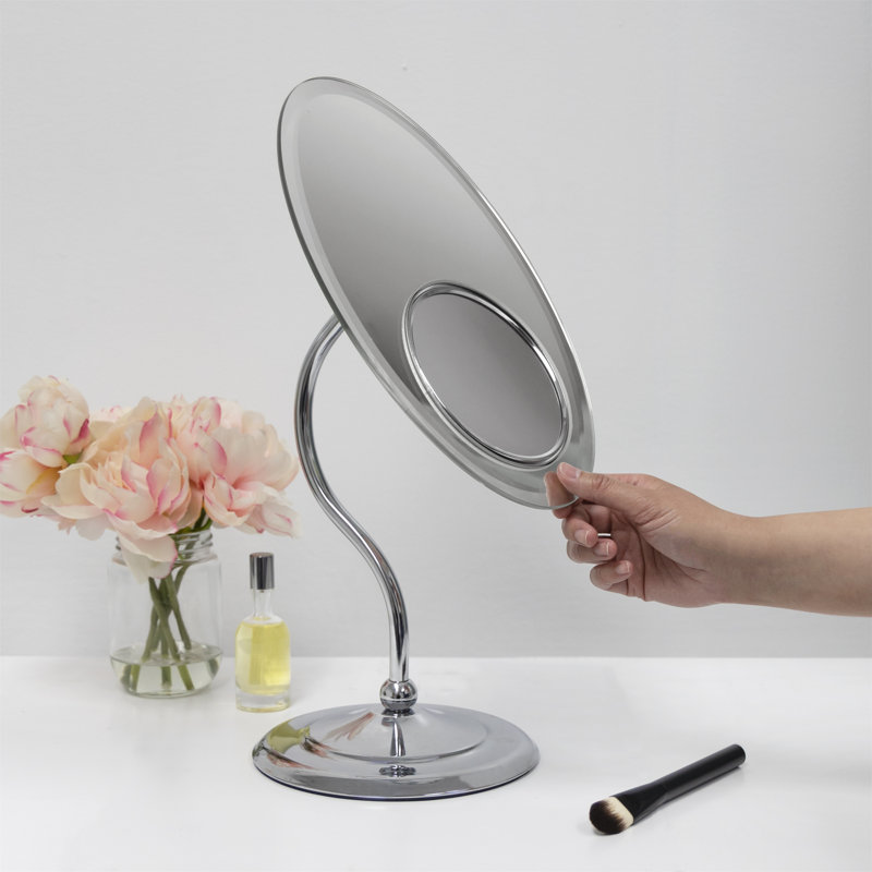 Acevedo Glass Oval Mirror