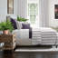 August Stripe Reversible Cotton Duvet Cover Set-505051811-505051814