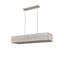 Luminaire suspendu linéaire unique à 6 lumières Gaibriel