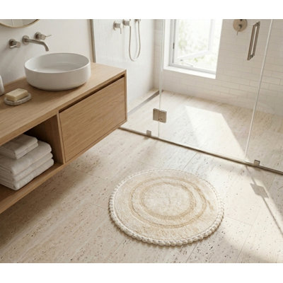 Tapis pour salle de bain Akiera Luna