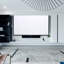 Inbox Zero Outdoor Manual Projector Screen Projector Screen-2099095415