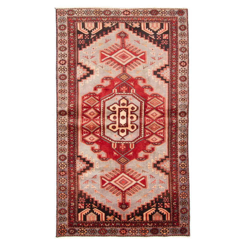 Konya Anatolian Grey Rug 3'10" x 6'11"