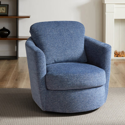 32.3" Wide Swivel Barrel Armchair