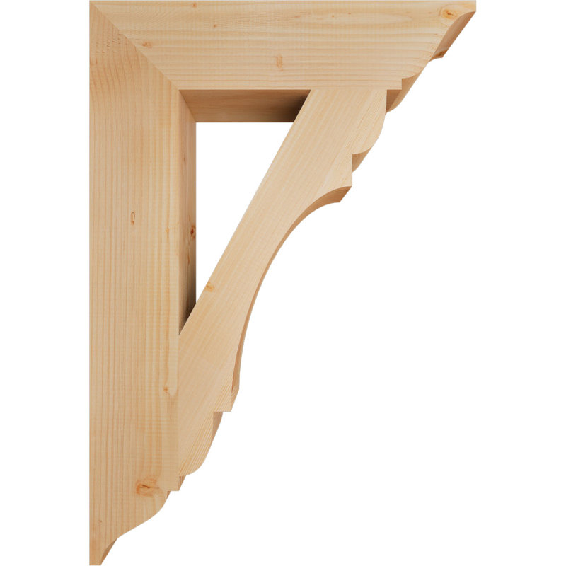 Support olympique traditionnel, H 26 po x l 5,5 po x P 38 po, Douglas (lisse)